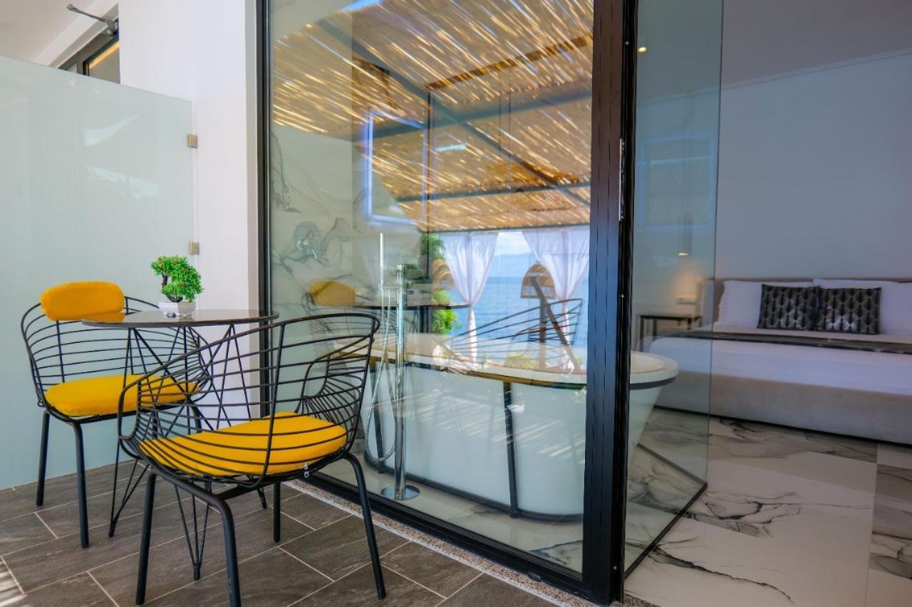 Siro Kerma Private Beach Villa Sarande Ngoại thất bức ảnh