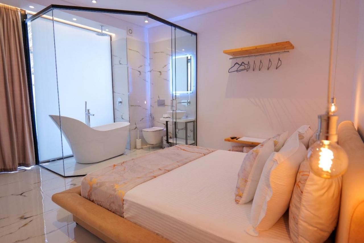 Siro Kerma Private Beach Villa Sarande Ngoại thất bức ảnh