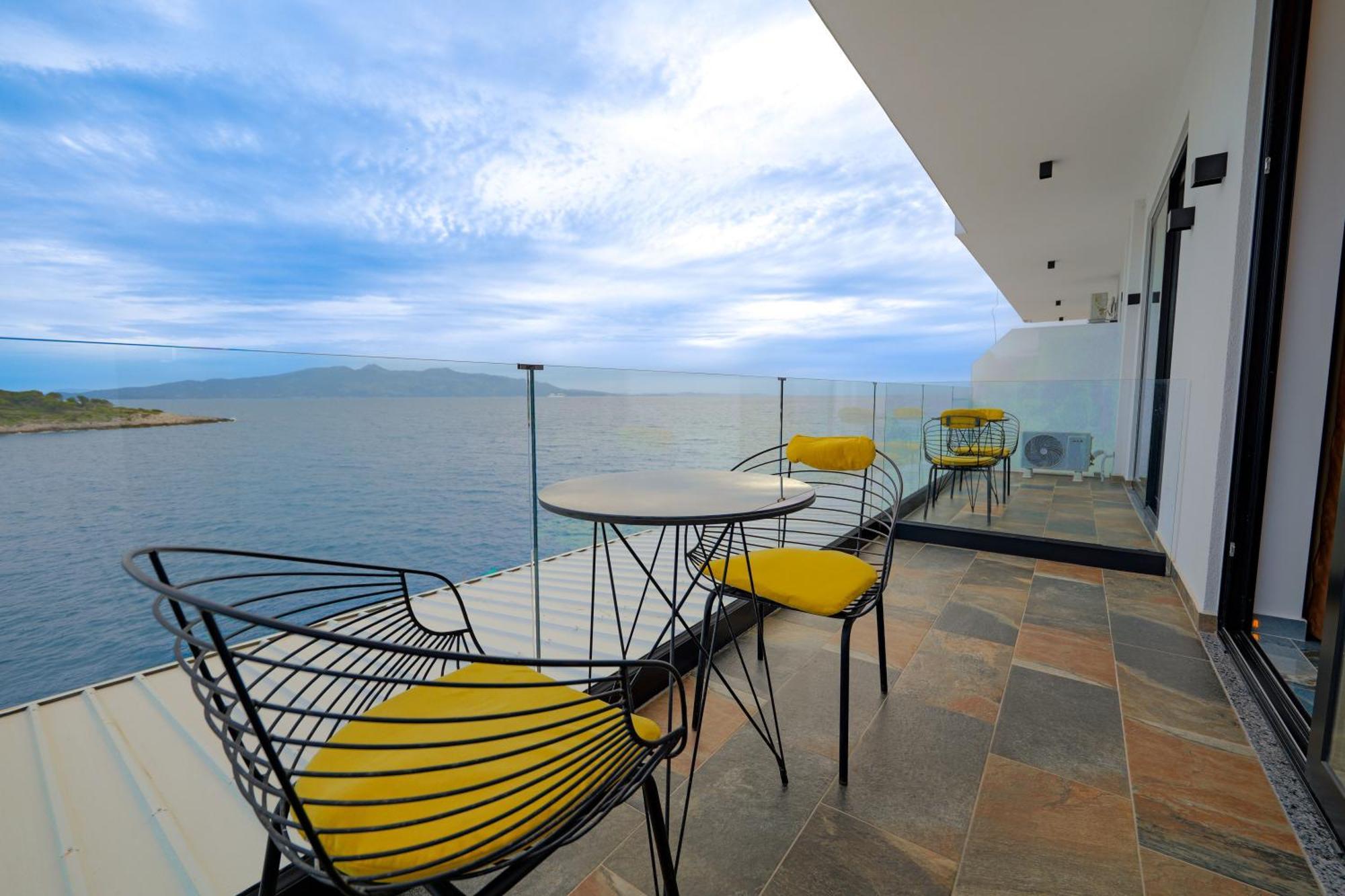 Siro Kerma Private Beach Villa Sarande Ngoại thất bức ảnh