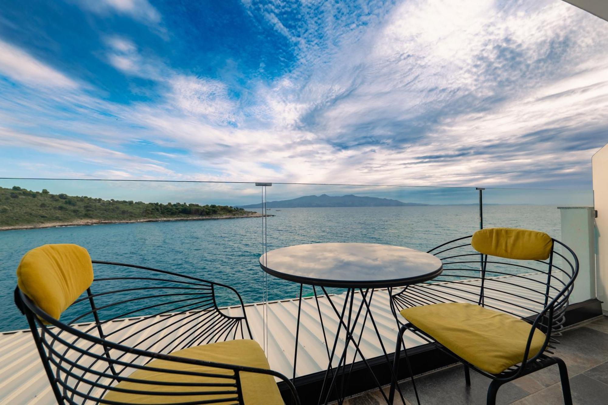 Siro Kerma Private Beach Villa Sarande Ngoại thất bức ảnh
