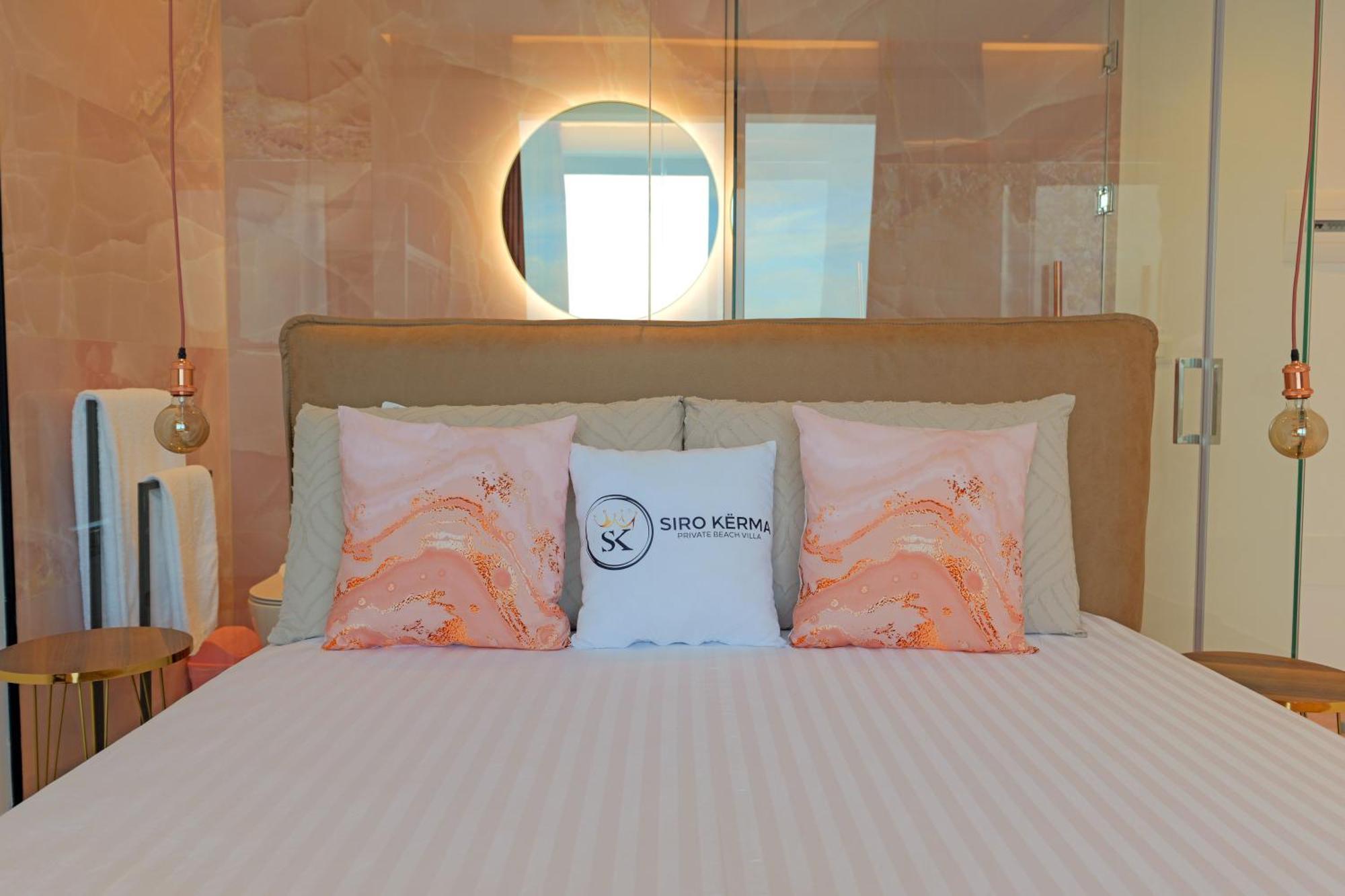 Siro Kerma Private Beach Villa Sarande Ngoại thất bức ảnh